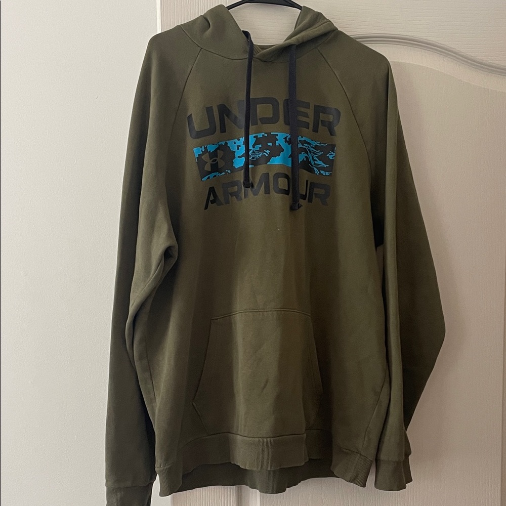 Under Armour Men's Olive Green Hoodie
